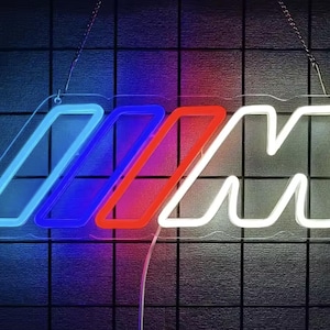 【希少】 Mロゴ ネオンライト Bmw m logo neon - Etsy 日本