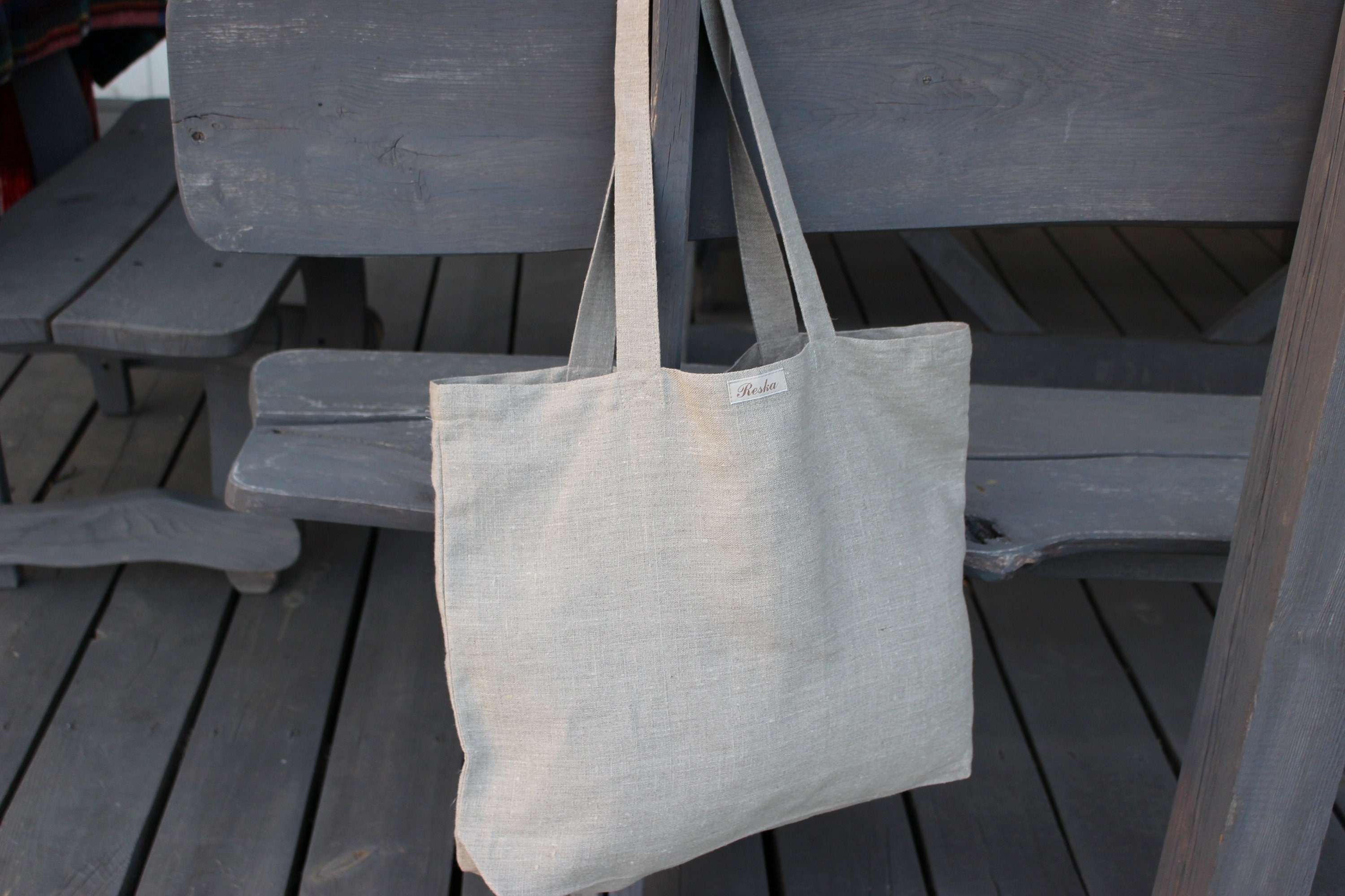 tote bag with pockets inside