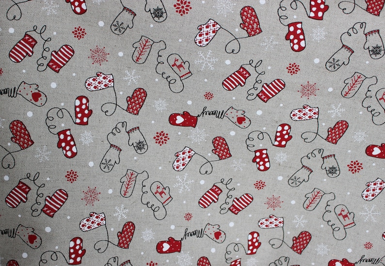 gift for Christmas oval cottage table decor Round Christmas Linen tablecloth