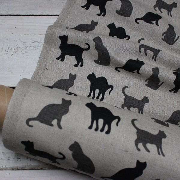 Cat Fabric Pattern - Etsy