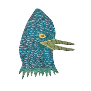 Feb Bluebird – Original Hand-Cut Wood Painting – Signed & Documented