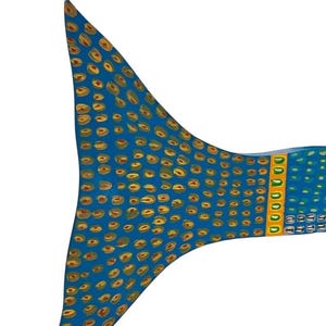 Barracuda Arrow Fish – Original Hand-Cut Wood Painting – Signed & Documented image 7