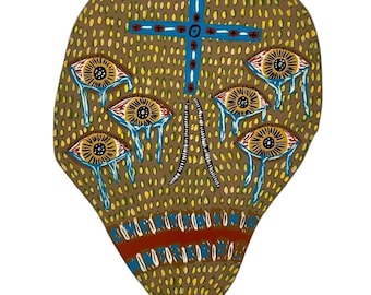 Everything Matters – Original Hand-Cut Wood Painting – Signed & Documented