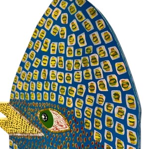 Circ Bird – Abstract Hand-Cut Wood Painting – Signed & Documented image 3