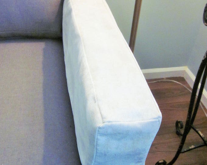 Sofa Arm Caps or Covers, Velvet, Chair Arm Caps, Pair, Made to Order