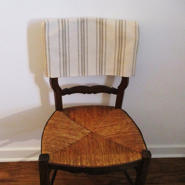 Half Chair Back Cover Etsy
