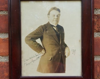 George Fawcett Signed Photo Autographed Silent Film Era