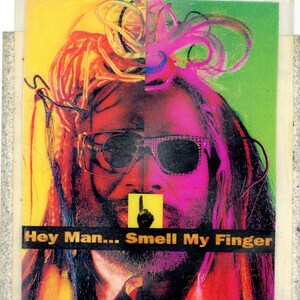 Vintage George Clinton Parliament Funkadelic Tour Pass Hey Man ...... Smell My Finger