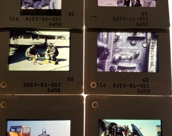 Vintage 35mm Slide Lot 280+ US Military Jet Fighter Maintenance Training 1960-1980