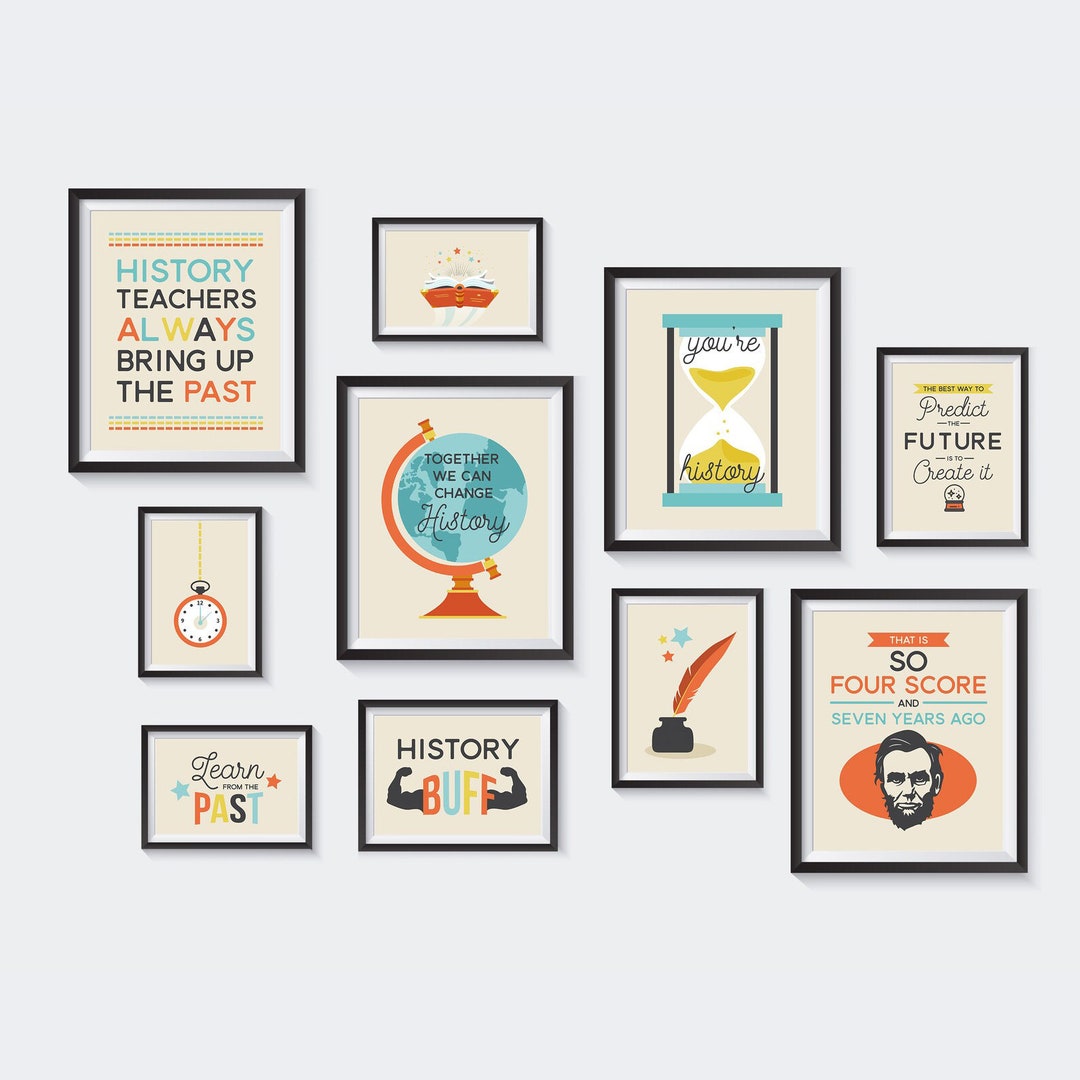 History Teacher Printables / Classroom Education Gallery Art / Funny ...