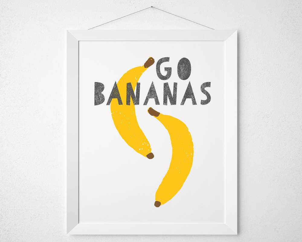 Go bananas. Joanna went Bananas работы автора.