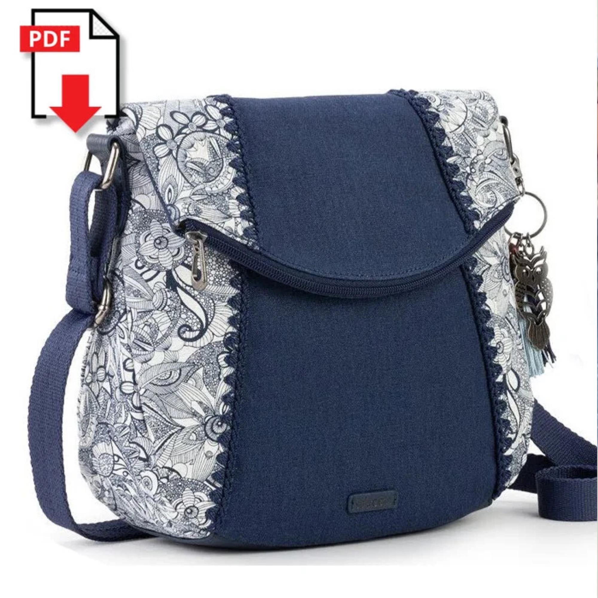 Easy 1-hour Crossbody Bag – Digital Sewing Pattern & Tutorial - Etsy
