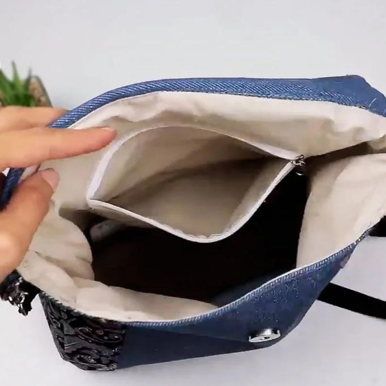 Easy 1-hour Crossbody Bag – Digital Sewing Pattern & Tutorial - Etsy