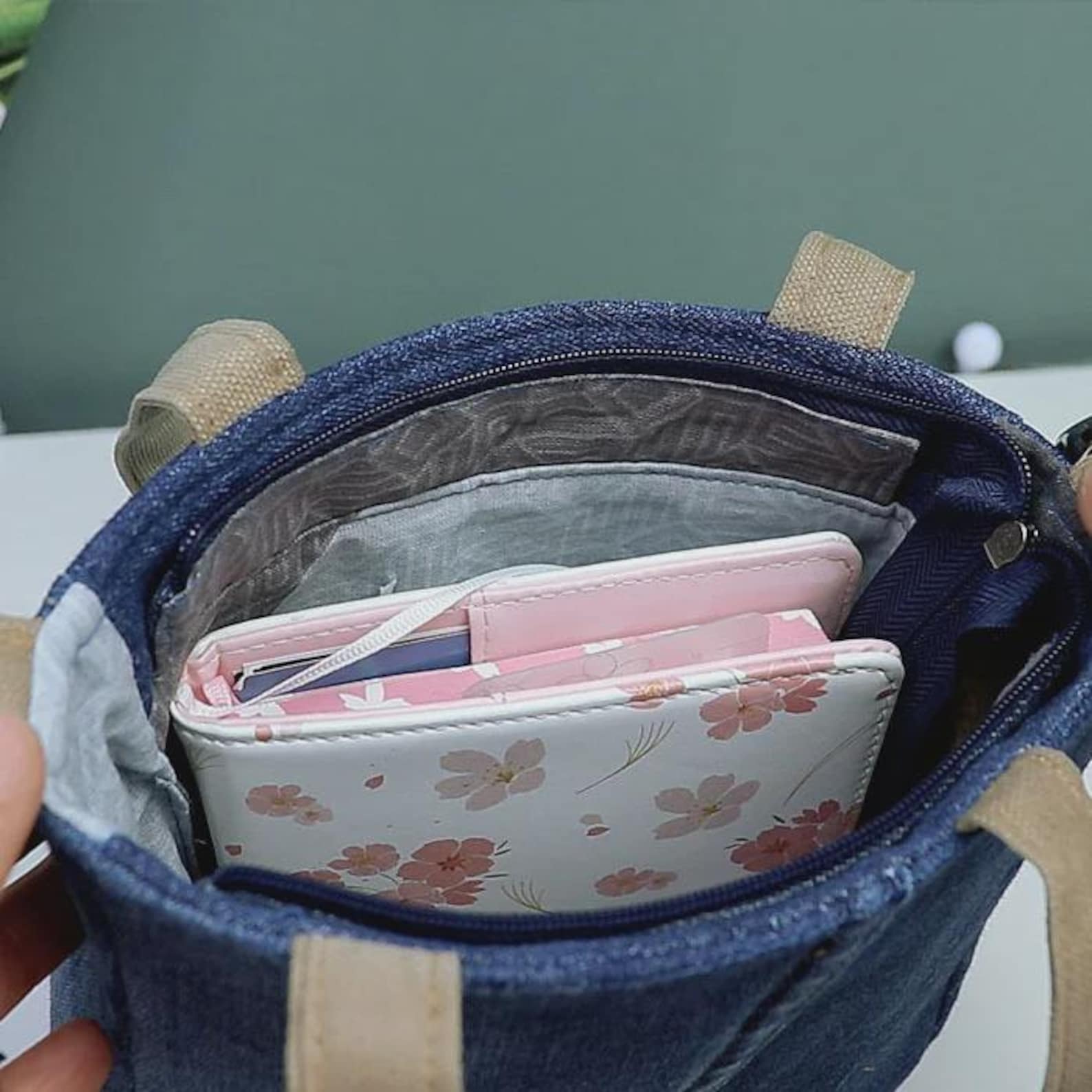 Upcycled Denim Crossbody Bag PDF Pattern – Easy Sewing Project (digital ...