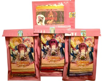 Paquete de 15 tarjetas coleccionables de la Diosa Waifu del Anime – Paquete de colección seleccionado por NODRULE LLC