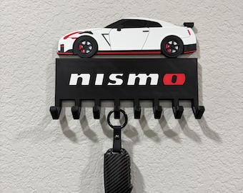 Nissan GTR R35 Nismo Key Holder Wall Mount Car Drop Key Rack