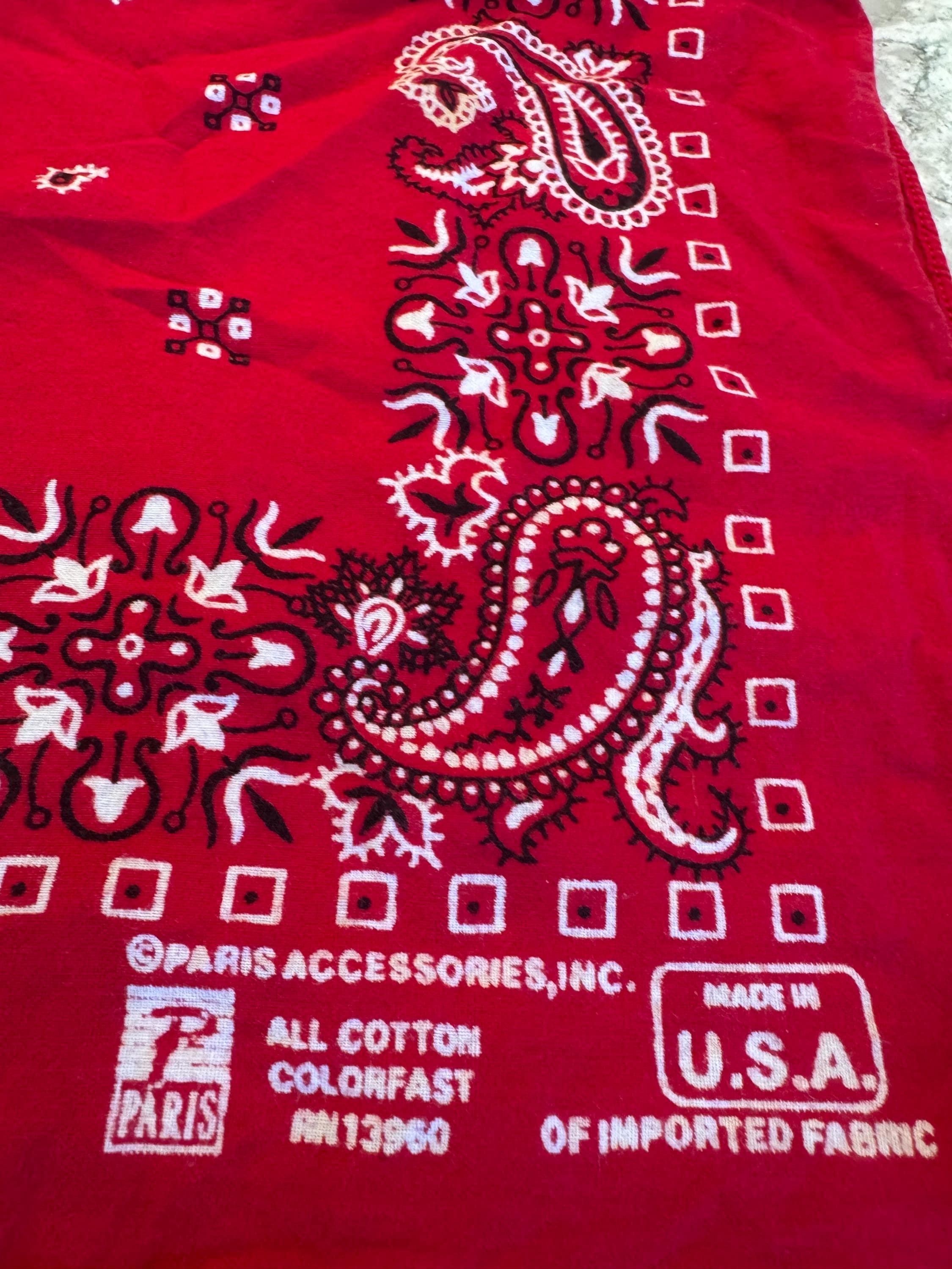 Retro 80s Bandana - Etsy