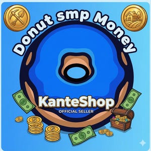 Donut SMP 100 M Dinheiro - Entrega Instantânea - Mais Barato - Minecraft