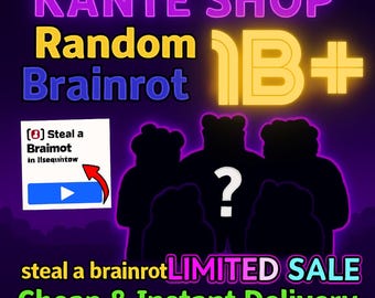 Brain Rot Steal A Brainrot (SAB) - In-Game Items, New Content, Fast & Cheap Delivery STEAL A BRAINROT In-game Items
