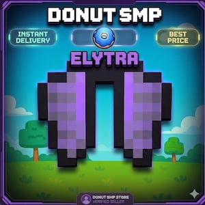Donut SMP Elytra - Entrega Instantânea - Mais Barato - Minecraft