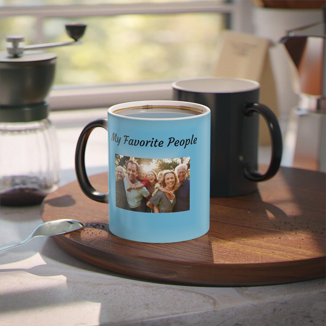 Personalized Photo Color-changing Mug | Custom Magic Mug - Etsy
