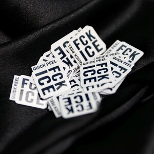 FCK ICE Distressed Confetti Stickers - Fuck I.C.E. Quick Peel Sticker Pack Bild 3