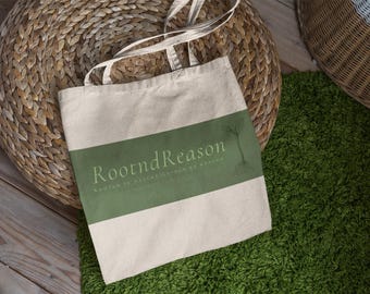 Torba płócienna organiczna | Ekologiczna torba wielokrotnego użytku na zakupy