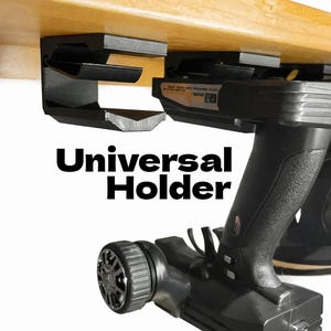 Universele houder voor RC-zender --- Kan onder tafels, kasten of een ander plat oppervlak worden gemonteerd