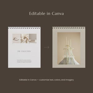 Quiet Luxury Minimal Canva Templates, Editorial Instagram Posts, Beige Neutral Feed, Aesthetic Social Media Kit image 12