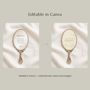 Cottagecore Instagram Vorlagen | Scrapbook Canva Vorlagen | Vintage Ästhetisches Social Media Kit Bild 13