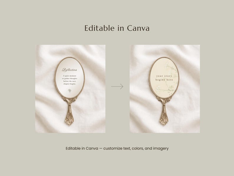 Cottagecore Instagram Vorlagen | Scrapbook Canva Vorlagen | Vintage Ästhetisches Social Media Kit Bild 13