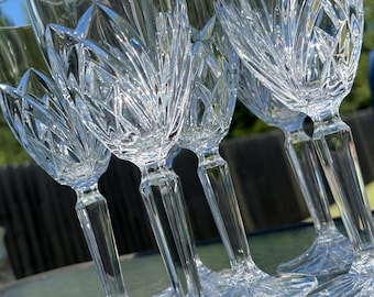 Waterford Markham Crystal Stemware Set – 12 Pieces | 6 Wine Goblets & 6 Champagne Flutes | Elegant Cut Crystal Entertaining Collection