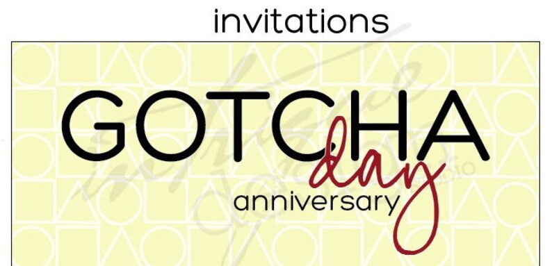 Gotcha Day / Family Day Party Printables | Etsy