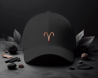 Aries Baseball Hat | Low Profile Zodiac Cap | Still Point Studio