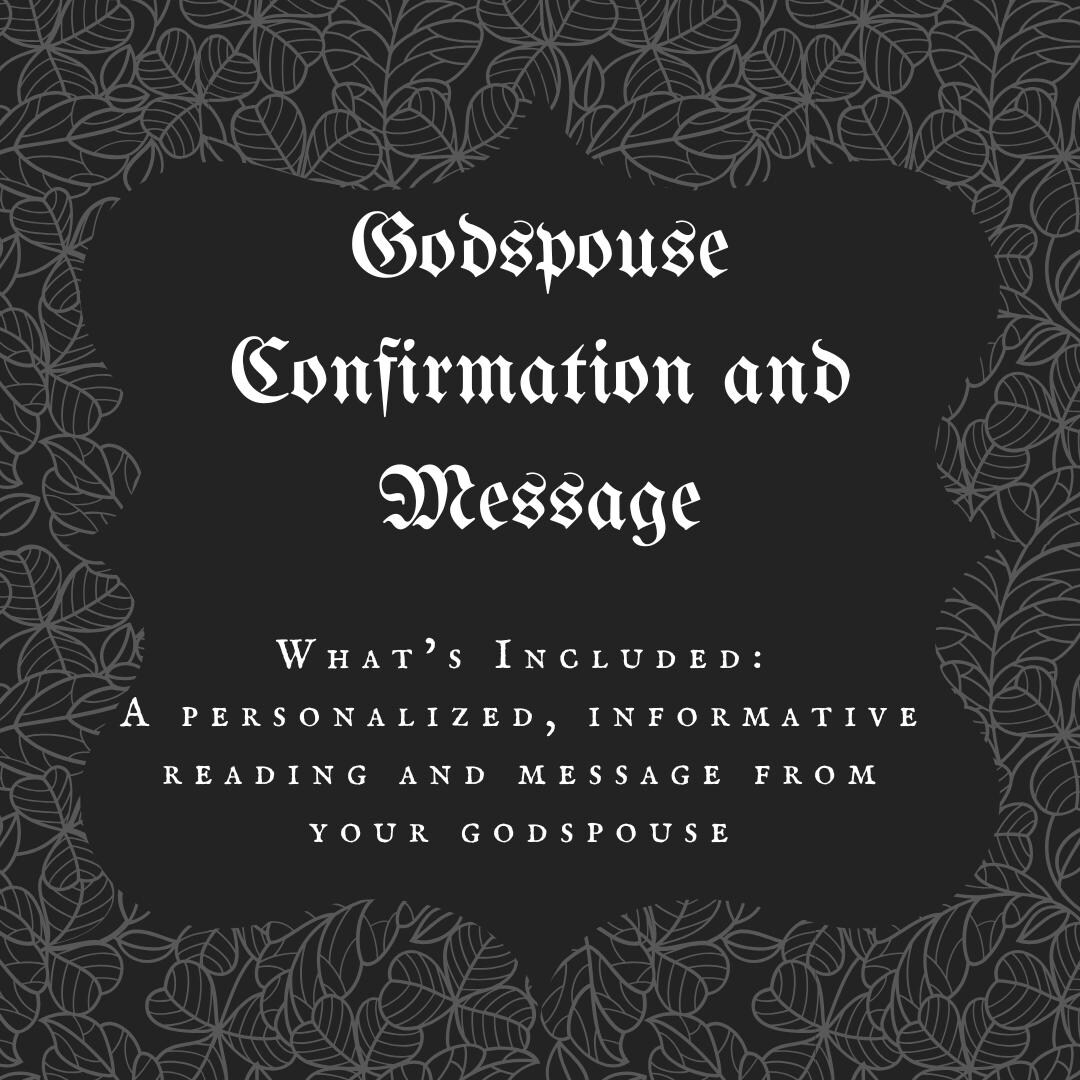 Reading Confirmation Godspouse Confirmation Reading, Personalized Message - Etsy
