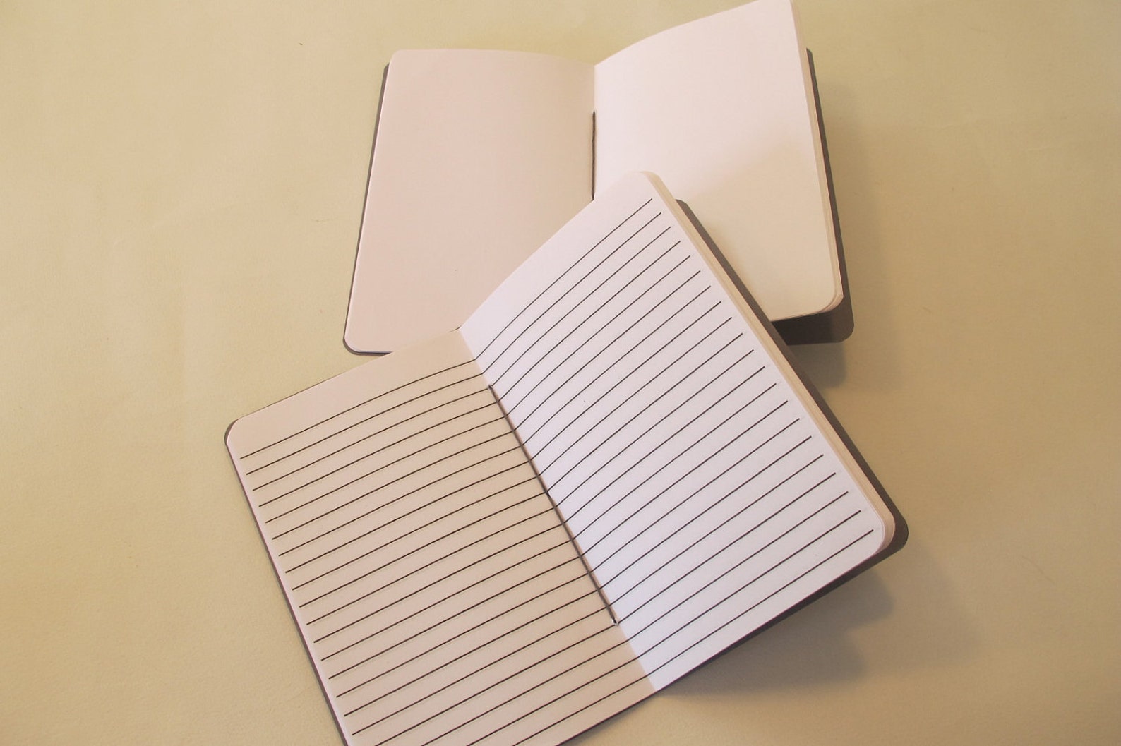 Set of Two Assorted Pocket Notebooks Mix and Match Embossed Etsy