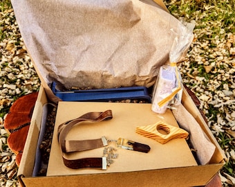 La caja de regalo para el ratón de biblioteca