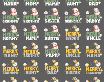 Gingerbread Baking Crew PNG – Funny Christmas Cookie Holiday Clipart, Sublimation Digital Download