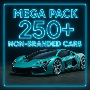 FiveM Car Pack 250+ | Unbranded & Debadged Vehicles | Optimized Models for Smooth Server Performance