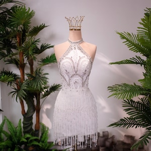 Bridal Crystal Reception Dress - Etsy
