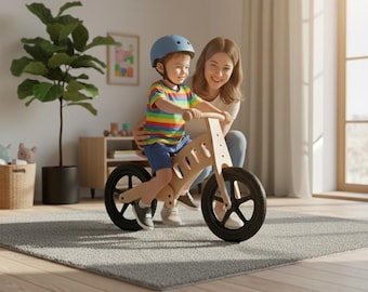 Progetto PDF per bici da equilibrio in legno – Bici fai da te per bambini