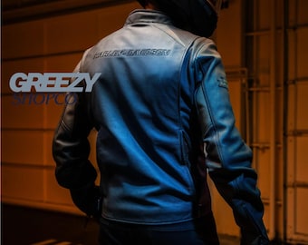 Men's Black Harley Davidson Leather Biker Paradigm Triple Vent System 2.0 Jacket Black Beauty, Genuine Cowhide Leather, Best Gift For Riders