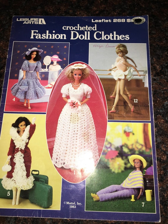 crochet barbie book