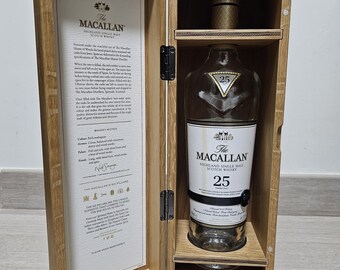 Macallan 25 Year Old Empty Bottle With Original Box｜authentic