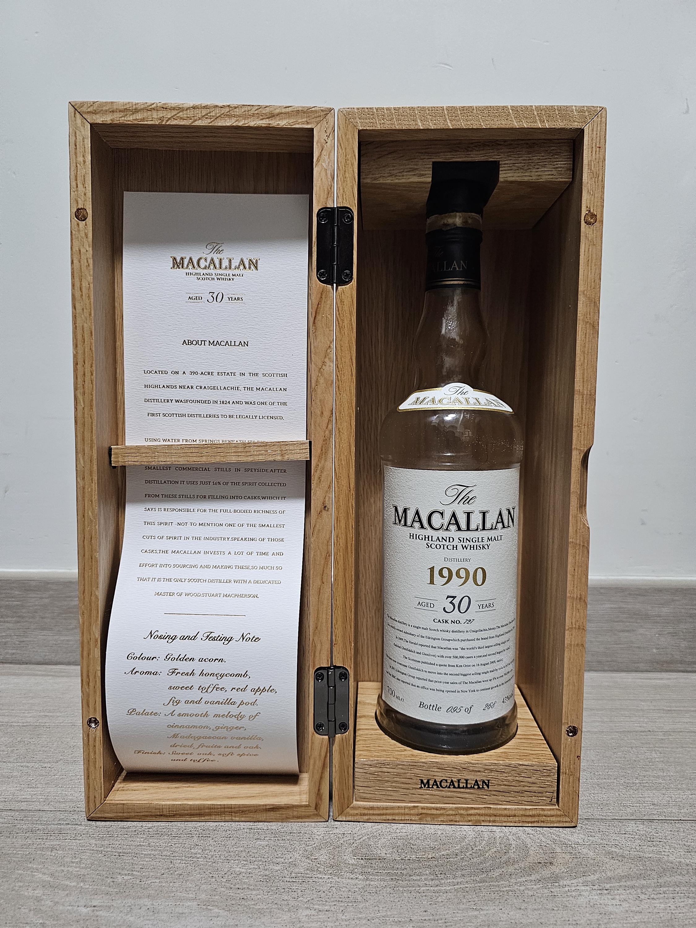 The MACALLAN 30 Years Old 空瓶 Buy Macallan 30 Year Old Empty Bottle With Original Box｜authentic