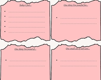Breakup Recovery Workbook, Self-Love Healing Journal (Digital Download)