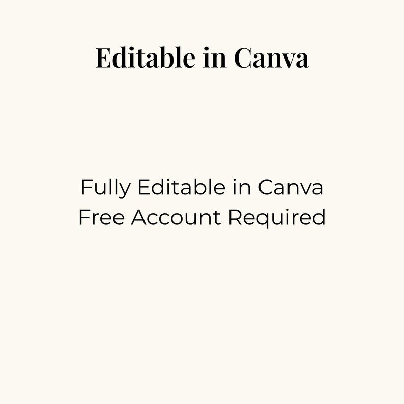 Modern Minimal Business Card Template | Canva Editable (digital ...