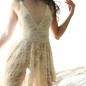 Sheer Lace Dress in Twelve Colors, Floral Lace See Through Dresses for