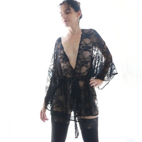Sheer Robe | Sheer Dress | See Through Robe | See Through Kimono | Sheer shops Kimono Robe | See Through | Kimono Robe Sheer |Lingerie See Through