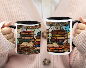 Book Lover Gift for Her Birthday Gift Bookish Mug Book Coffee Cup Gift for Mom Reading Mug Reader Gift Idea for Sister Who Loves Books